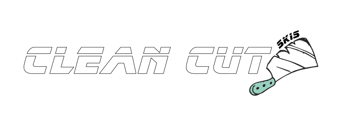 Clean cut skis